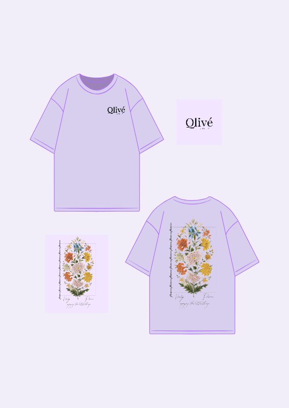 VINTAGE BLOOM (Oversized Printed)