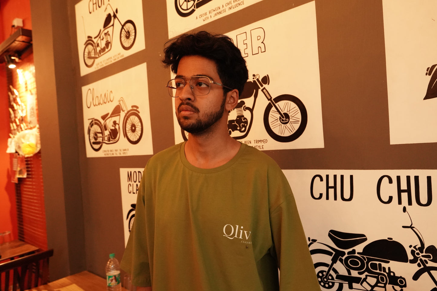 Olive Tshirt (Oversized Plain)