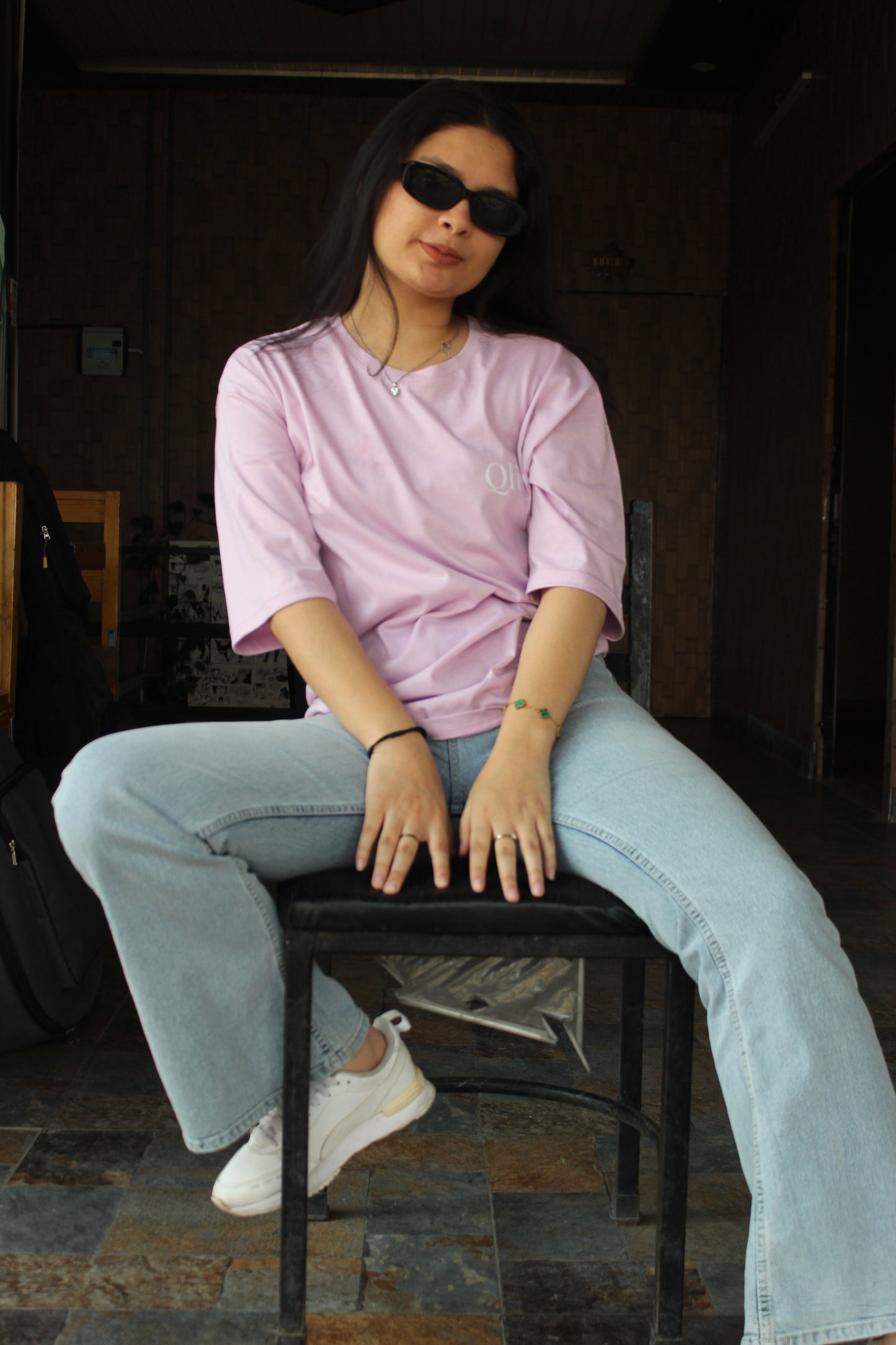 Purple Tshirt (Oversized Plain)